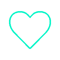 Heart-Green Sticker by fondation Sur la pointe des pieds