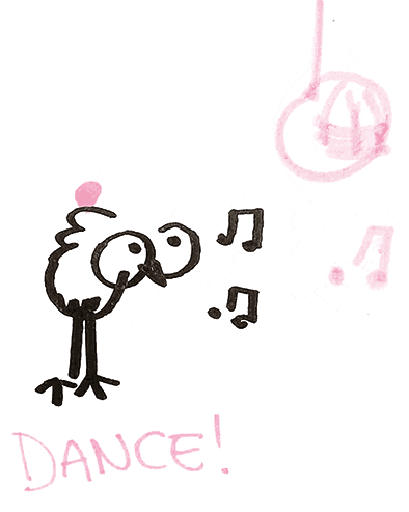 Chickendance Sticker