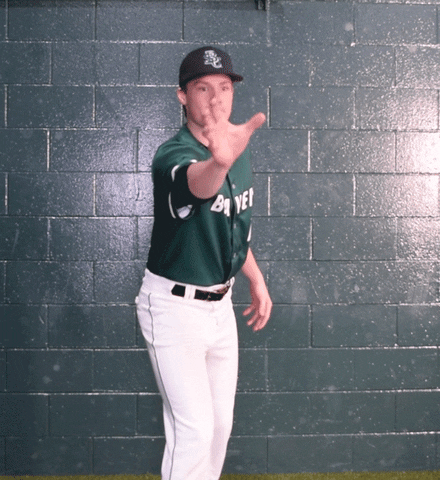 Baseball Flex GIF by Bemidji State Beavers