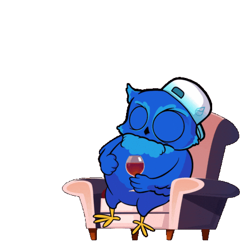 Crypto Wine Sticker by BigBrains