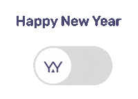 Happy New Year Sticker by Owayy