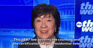 Susan Collins Reform GIF by GIPHY News