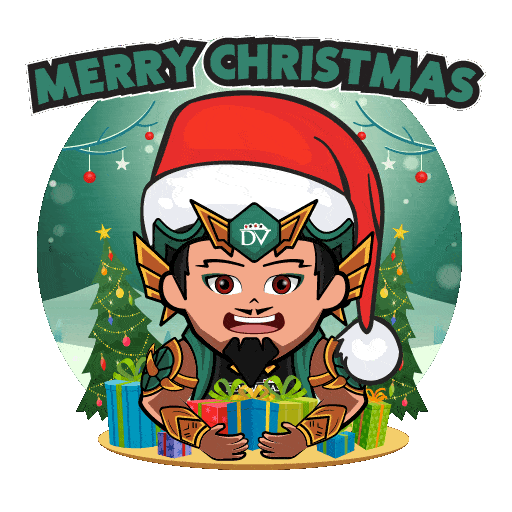 Christmas Tree Sticker by DEWAVEGAS ASIA