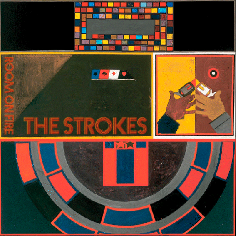 MotionCovers giphyupload the strokes motion covers room on fire GIF