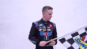 KBMteam nascar kyle busch checkered flag mobil1 GIF