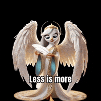 Less More Focus GIF by thedoveinity