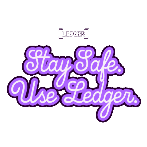 Crypto Bitcoin Sticker by Ledger