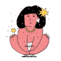 Friends Woman Sticker