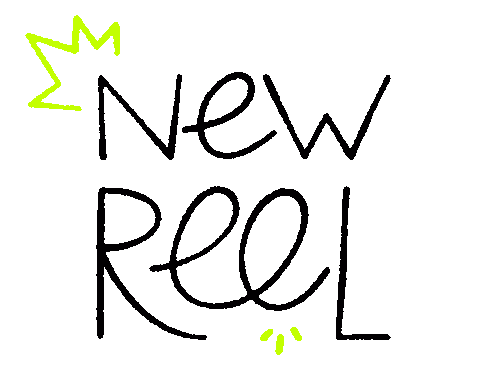 Hand Made Text Sticker