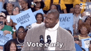 Vote Early Kamala Harris GIF by PBS News