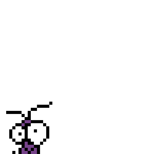 Pixel Cartoon Sticker