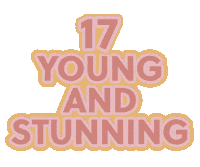 sydneysherrill seventeen 17 17th birthday 17 young and stunning Sticker