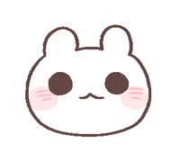 fishan_suyu laugh ha うさぎ usagi GIF