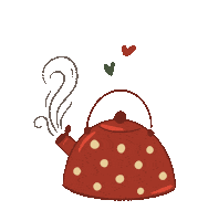 Fall Tea Sticker