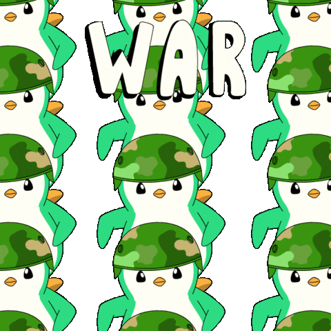 Approaching War Sticker by Abster