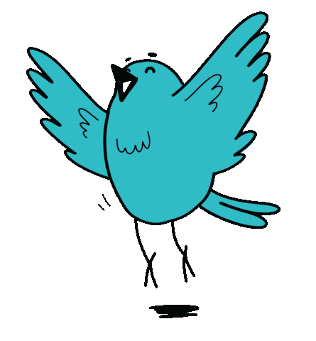 Bird Fly Sticker