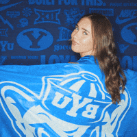 Ncaa Volleyball Go Cougs GIF by BYU Cougars