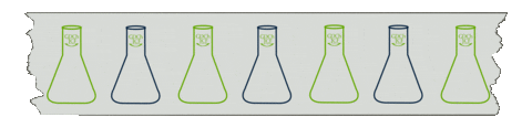 Chemistry Beaker Sticker by JungChemikerForum