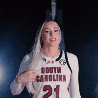 Womens Basketball Celebration GIF by Gamecock Athletics