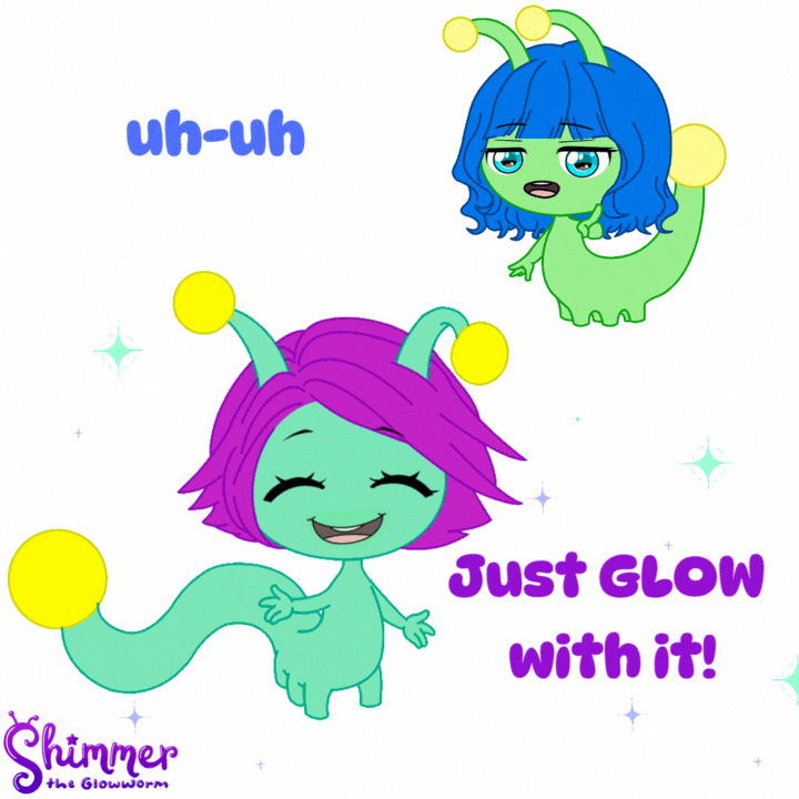 You Got This Over It GIF by ShimmertheGlowworm