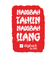 Chinese New Year Finance Sticker by digibank ID