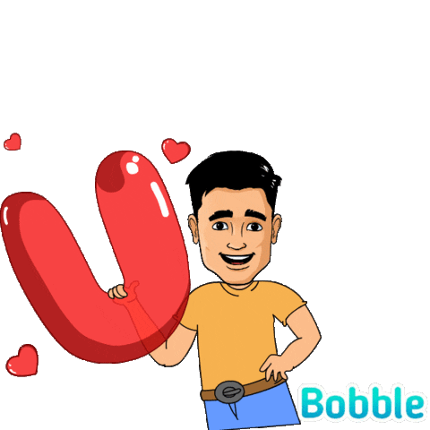 Valentines Day Love Sticker by Bobble