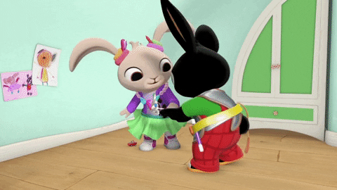 Children Dressing GIF by Bing Bunny