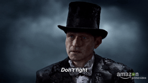 amazon prime video dont fight GIF by American Gods