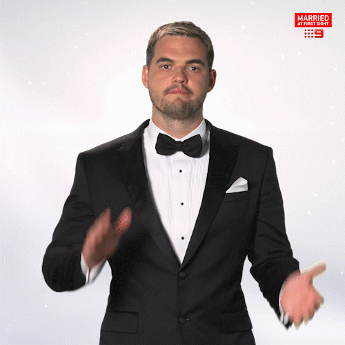 Channel 9 Reaction GIF by Married At First Sight