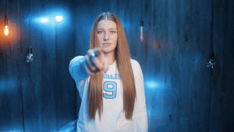 University Of North Carolina Point GIF by UNC Tar Heels