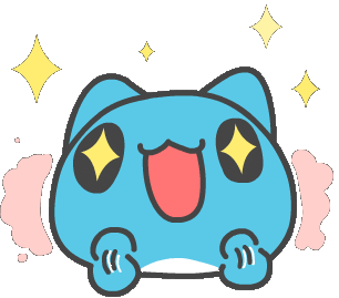 Excited Cat Sticker by Capoo