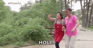 masterchef_es funny party hello friends GIF