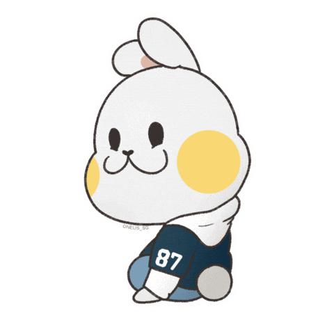 Time Machine Rabbit Sticker
