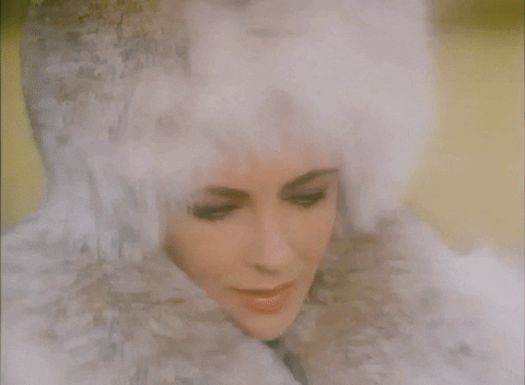 furglamor giphyupload dramatic fur elizabeth taylor GIF