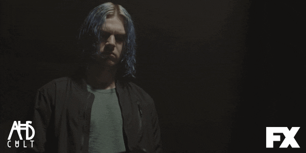 scared american horror story GIF by AHS