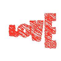 I Love You Kiss Sticker by Mat Voyce