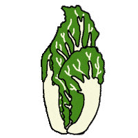 Vegetable Ok Sticker