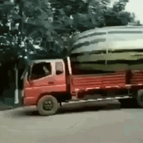Truck Watermelon GIF