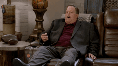 Relaxed Billy Gardell GIF by CBS