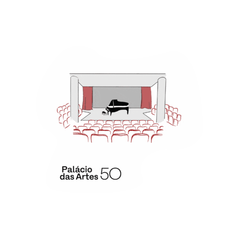Palacio50 Sticker by Fundação Clóvis Salgado - Palácio das Artes