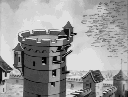 tower defense 1930s GIF
