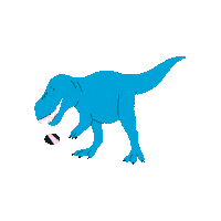 CiudadCiencia rex ciencia dinosaurio investigacion  Sticker