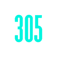 305Fitness fitness workout exercise 305 Sticker