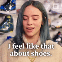 Billie Eilish Sneaker Shopping GIF by Complex