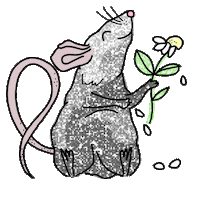 Flower Glitter Sticker by Ivo Adventures