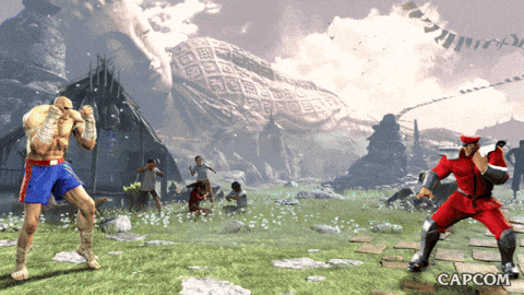 Video Game Kick GIF by CAPCOM