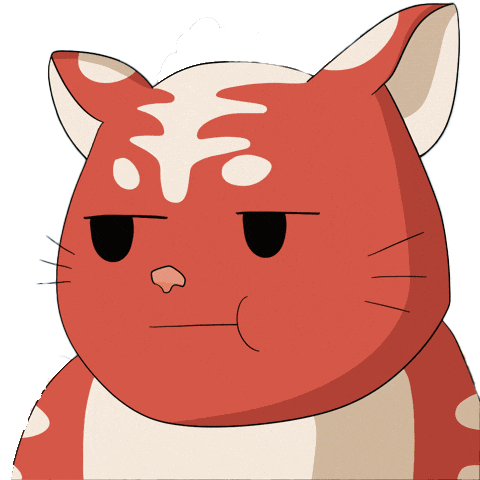 Kat What Sticker by Kitaro World