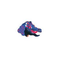 Eyes Dragon Sticker by Ultra Records