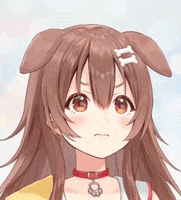 Hololive Frown GIF