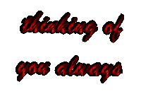 Thinking Of You Always Sticker by Alissandra